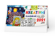 Baloušek tisk 2021 Kreativní pro děti - stolní kalendář BSE6