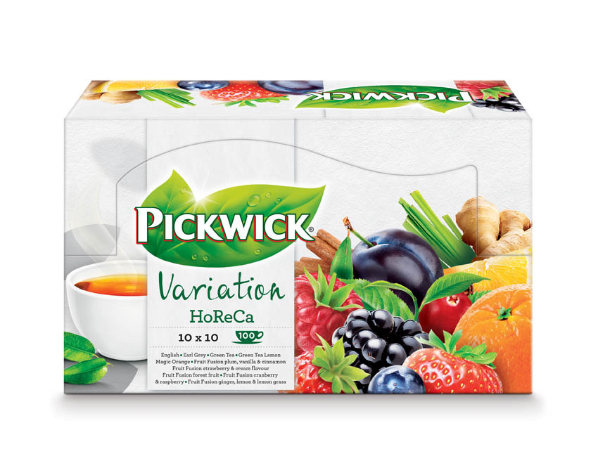Čaj Pickwick variance - 10 příchutí x 10 ks