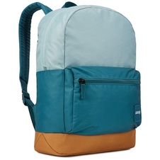 Studentský batoh s kapsou na notebook 15,6" Commence  - světle modrá / kmínově hnědá