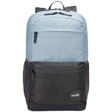 Studentský batoh s kapsou na notebook 15,6" Uplink - světle modrý / šedý se vzorem