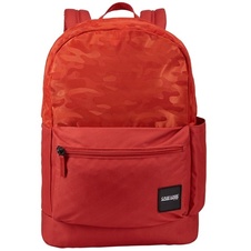 Studentský batoh Founder - cihlově červená se vzorem