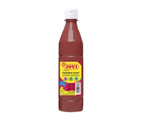 Tekuté temperové barvy JOVI v lahvi - 500 ml / hnědá