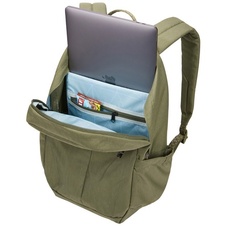 Studentský batoh s kapsou na notebook 14" Notus - olivová