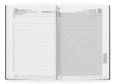 Baloušek Tisk diář Vivella A5 denní 2021 pastel.ružová