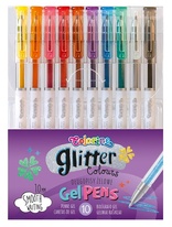 Gelová pera Colorino - Glitter / 10 barev
