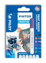 Pilot Pintor 4077 EF popisovače Creative akryl sada 6ks