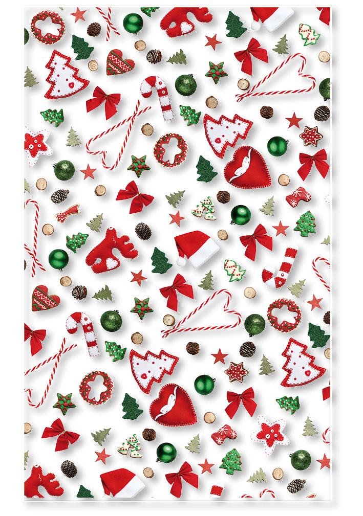 Stil Trade Vánoční sáčky celofánové transparentní 25x40cm