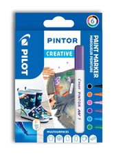 Pilot Pintor 4074 F popisovače Creative akryl sada 6ks