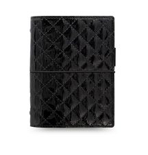 Filofax Domino Luxe A7 kapesní týdenní černá