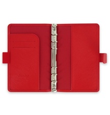 Filofax Saffiano A6 osobní compact týdenní černá