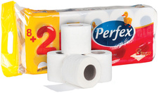 Papír toaletní Perfex Deluxe 3-vrstvý / 10 ks