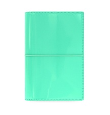 Filofax Domino Patent A6 osobní týdenní ledově zelená