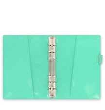 Filofax Domino Patent A6 osobní týdenní ledově zelená