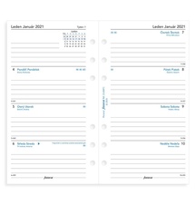 Filofax Heritage Compact - osobní / hnědá