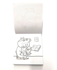 Omalovánky na cesty Prasátko Peppa + voskovky