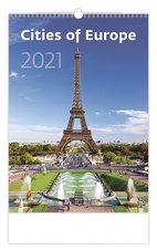 Helma 365 2021 Cities of Europe - nástěnný kalendář N123-21