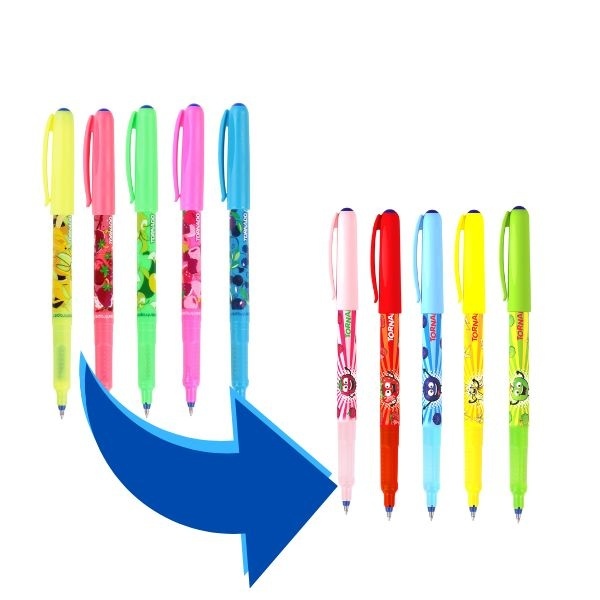 Roller Centropen TORNADO Fruity 2675 - mix 