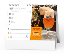 Kalendář stolní - Rok s českými pivovary / BSE10