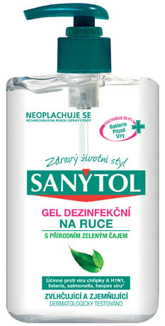 Dezinfekční gel Sanytol na ruce - 250 ml