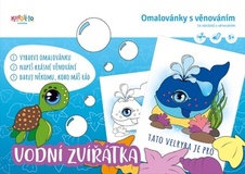 Omalovánky - Vodní zvířátka (s věnováním)