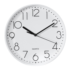 Nástěnné hodiny Hama PG-220 bílé / tichý chod / průměr 22 cm