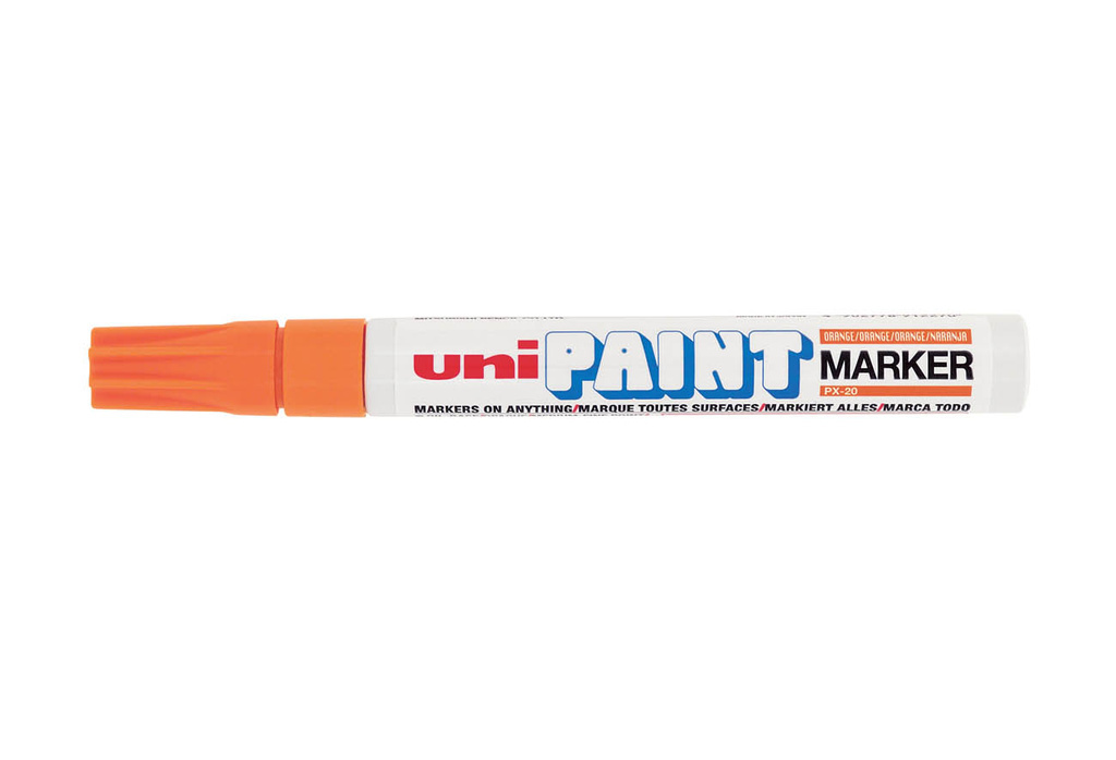 Popisovač UNI PAINT PX-20 lakový Medium oranžový