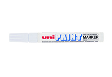 Popisovač UNI PAINT PX-20 lakový Medium / bílá