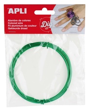 Modelovací drát APLI zelený / šířka 1,5mm / délka 5m