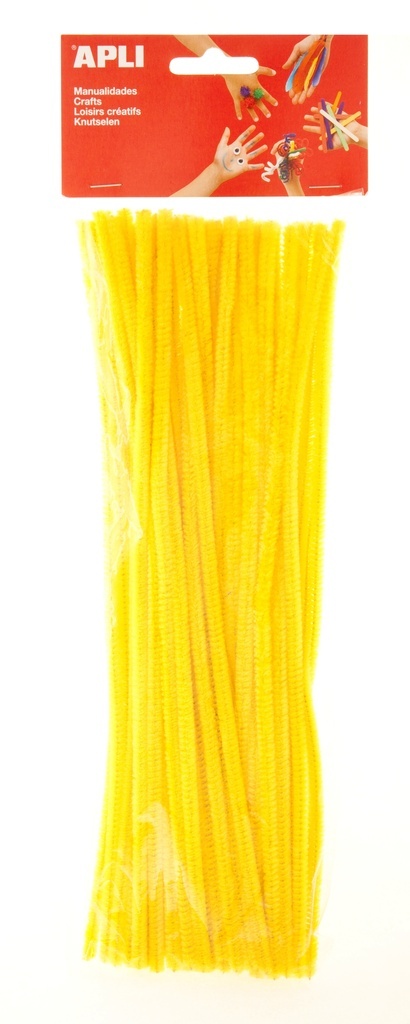 Modelovací drátky APLI žluté / 30 cm / 50 ks