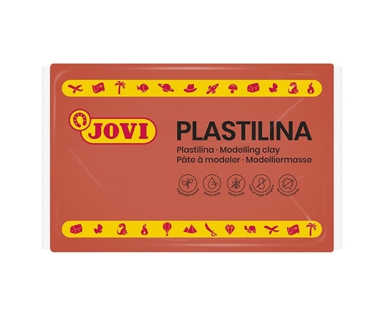 Plastelína JOVI - 350 g / hnědá