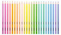 Pastelky trojhranné Kores PASTEL - 24 barev