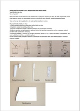 COVID-19 Antigen rapid test - antigenní test ze slin