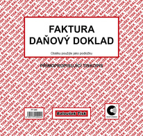 Faktura daňový doklad Baloušek A4 / 2/3 / 50 listů / NCR / PT200