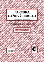 Faktura daňový doklad Baloušek A5 / 50 listů / NCR / PT199