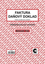 Baloušek faktura daňový doklad - A5 / 50 listů / NCR / PT199