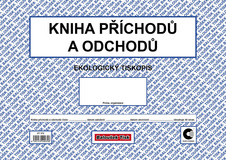 Baloušek kniha příchodů a odchodů oboustranná - A4 / 40 stran / ET372