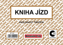 Kniha jízd firemního i soukromého vozidla Baloušek A6 / 52 listů / ET310
