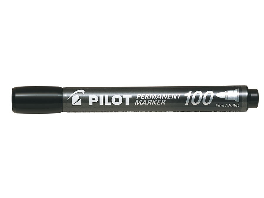 Popisovač Pilot 100 permanent - černá