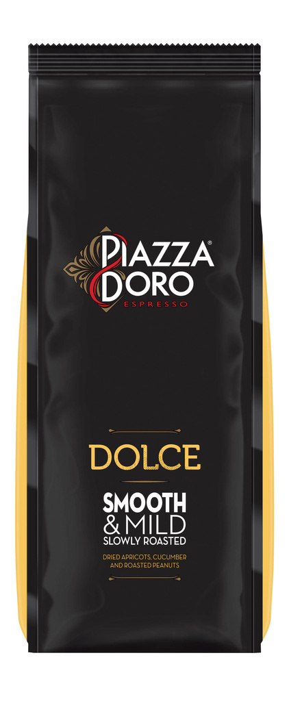 Káva Piazza D´Oro - Dolce / 100 % Arabica / zrno / 1 kg