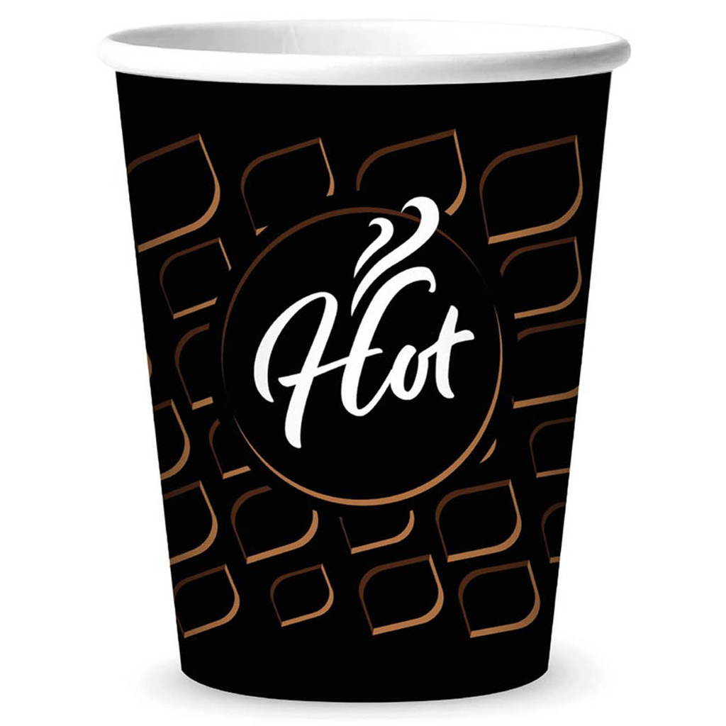 Kelímky papírové Hot Cups - 200 ml / 50 ks