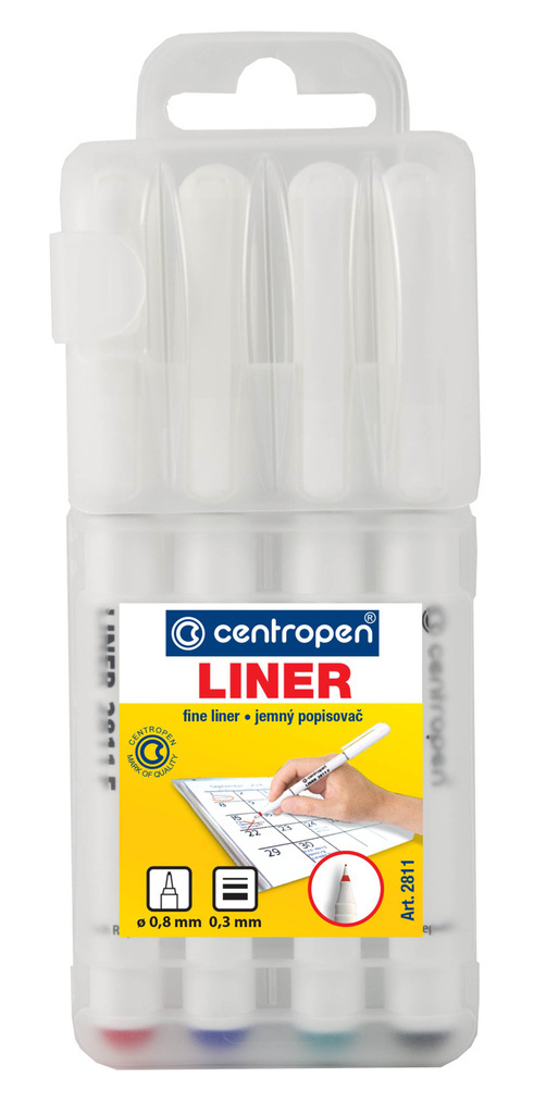 Liner Centropen 2811 F - sada 4 ks