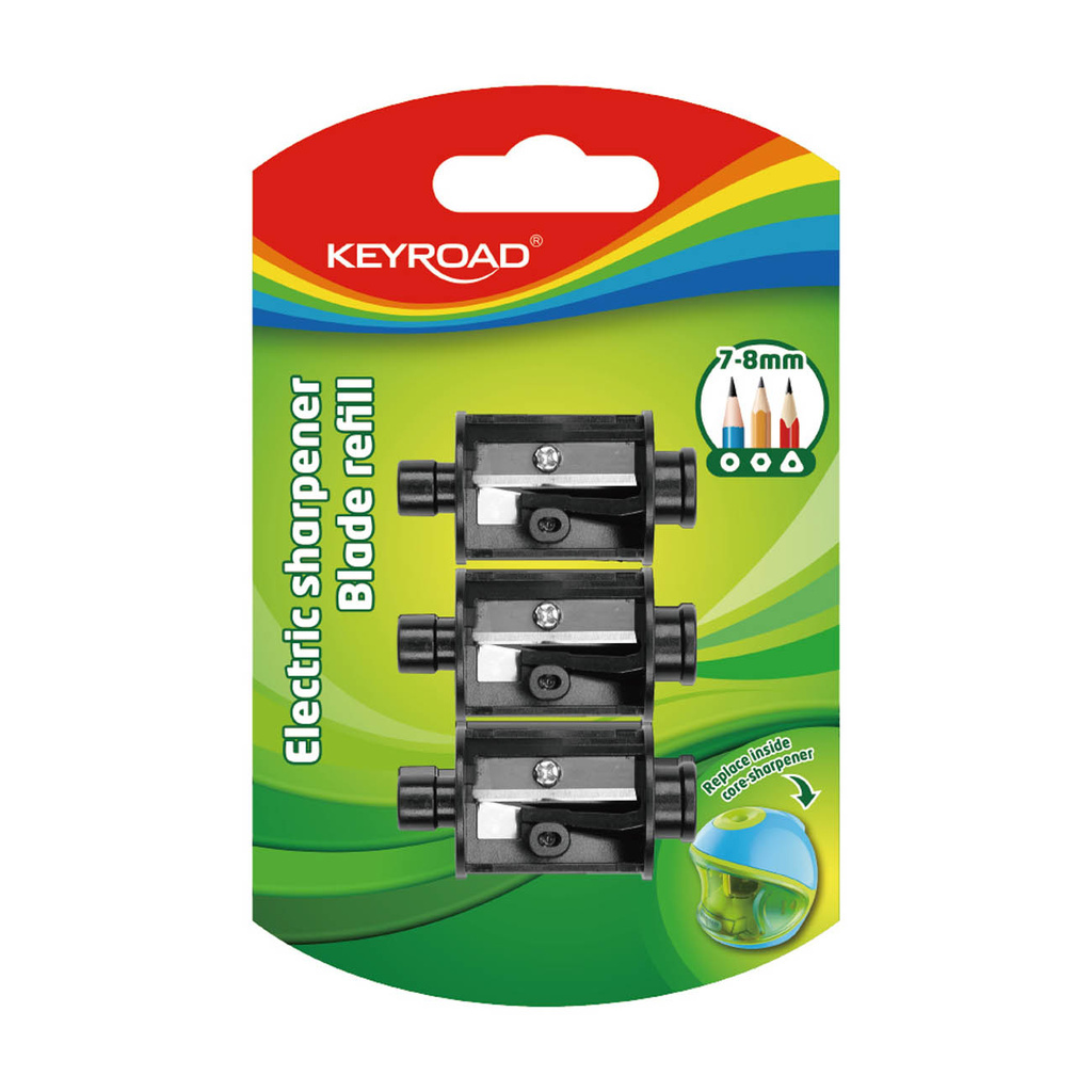 Náhradní ořezávátka KEYROAD elektrické ořezávátko / 3 ks