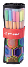 Liner STABILO® point 88 rollerset ARTY - set 25 barev