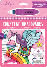 Kouzelné omalovánky - Jednorožci a víly