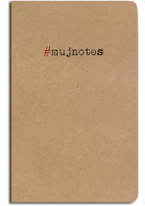 Notes linkovaný - A5 - kraft - #mujnotes