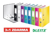Leitz pákový pořadač A4 180° WOW 8 cm bílá