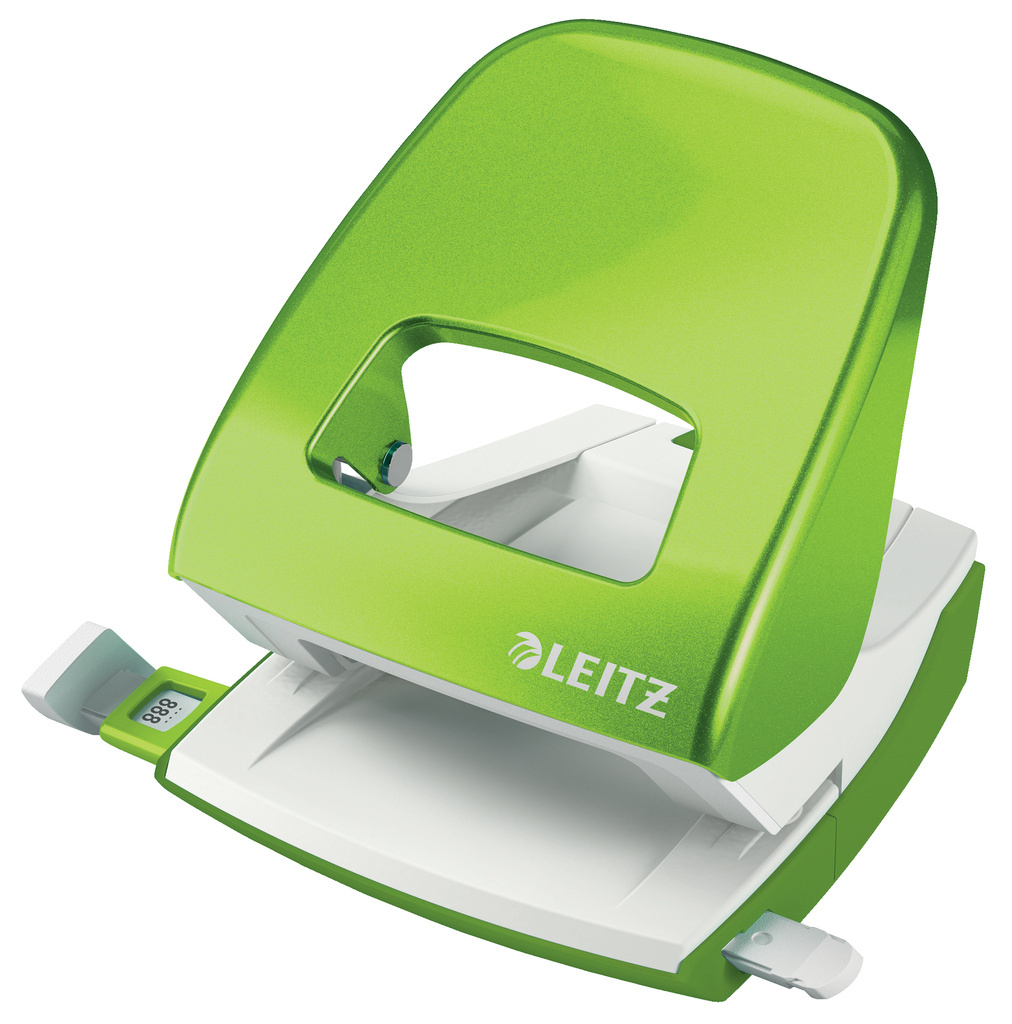 Leitz NeXXt 5008 kancelářský děrovač metalická zelená