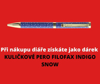 Filofax Indigo A6 Osobní Snow