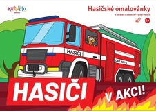 Omalovánky Kresli.to - Hasiči v akci