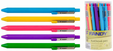 Kuličkové pero Gently - barevný mix